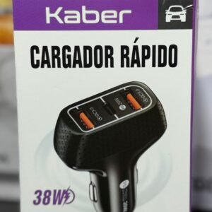 Cargador de auto KABER