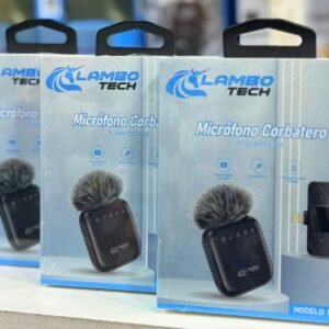 Micrófono corbatero peluche